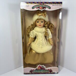 1999 Genuine Porcelain Doll By Melissa Jane Victorian Collection Hand Painted CN